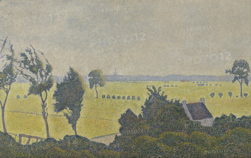 Landscape in Seneffe, (1890?). Creator: Alfred William Finch.