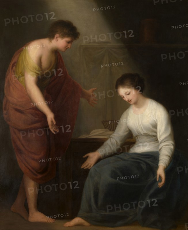 The Annunciation, late 18th-early 19th century. Creator: Andries Lens.