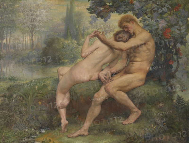 Love Hymn, 1901. Creator: Auguste Leveque.