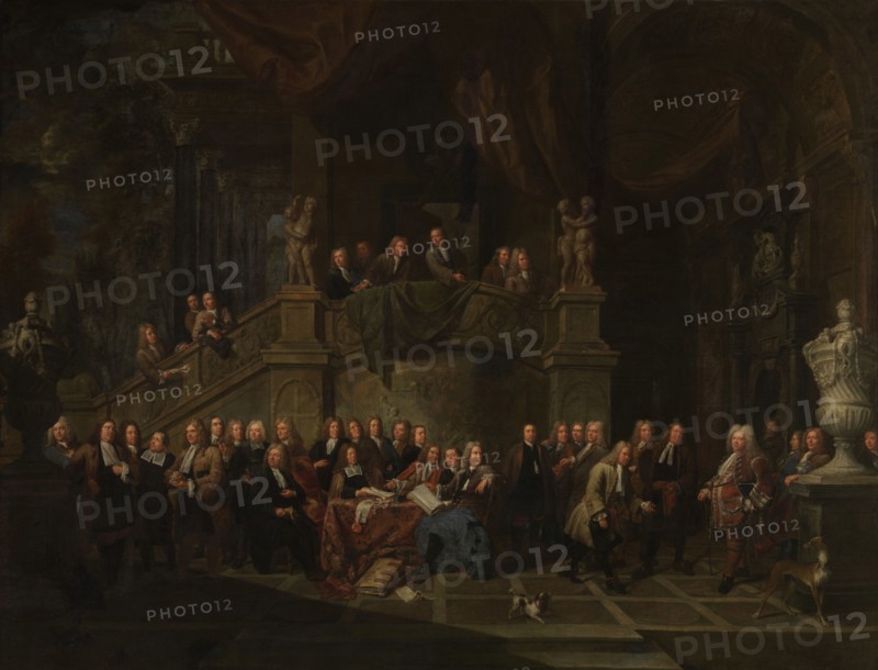 The Reception of Jan Karel de Cordes in the Guild Hall, 1711. Creator: Balthasar van den Bossche.