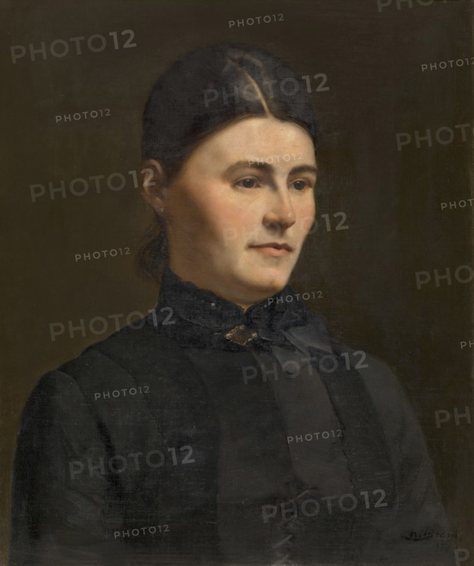 Portrait of a Woman, 1887. Creator: Karel Boom.