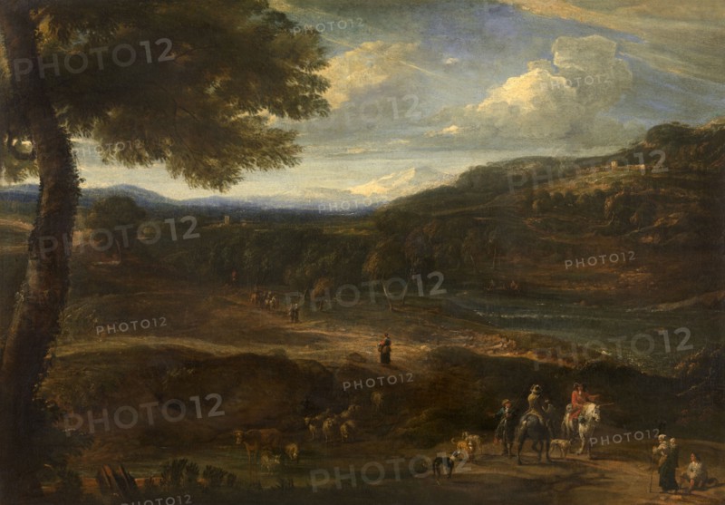 Landscape, late 17th-early 19th century. Creator: Cornelis Huysmans.