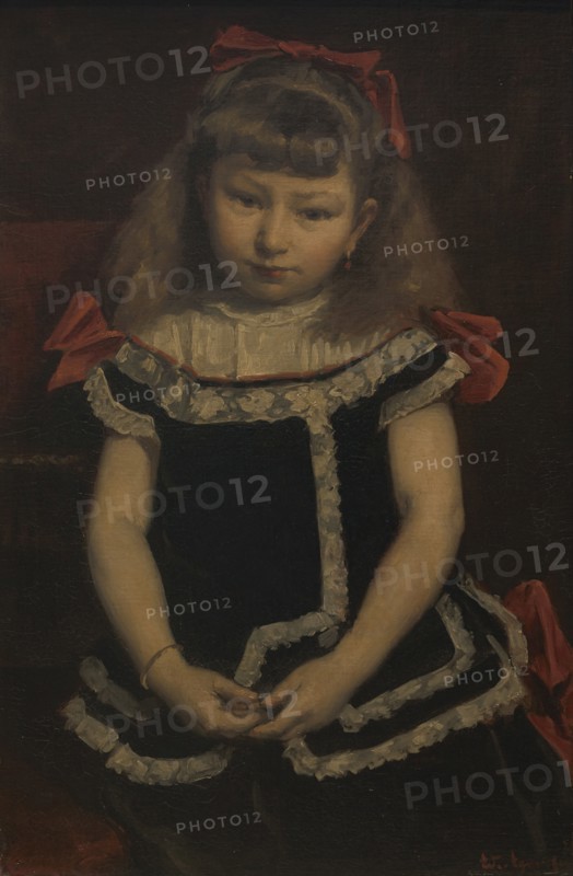 Juliette Quénel, c1870s. Creator: Edouard Agneessens.