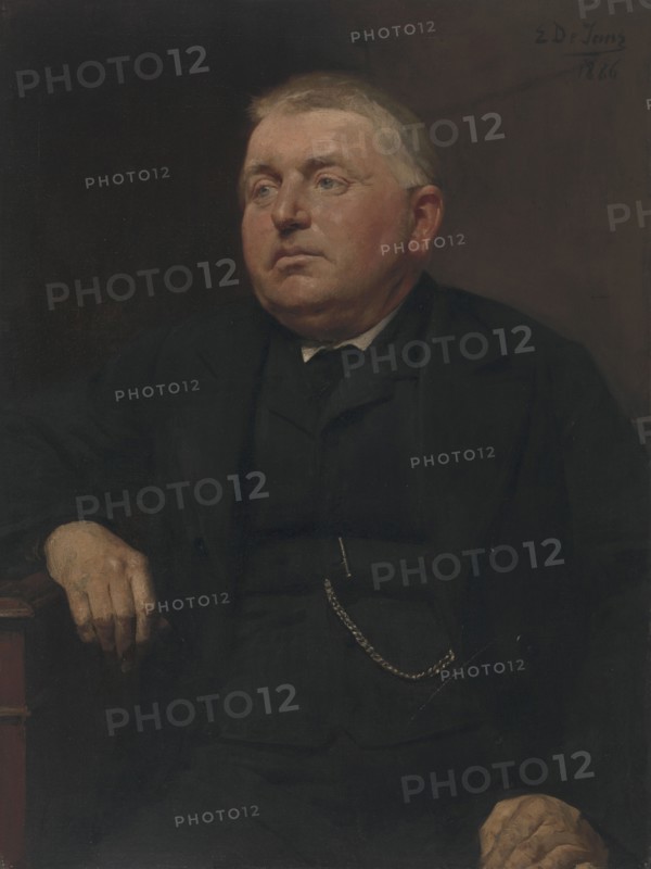 Petrus Josephus Mariën, Mayor of Kapellen, 1886. Creator: Edouard De Jans.