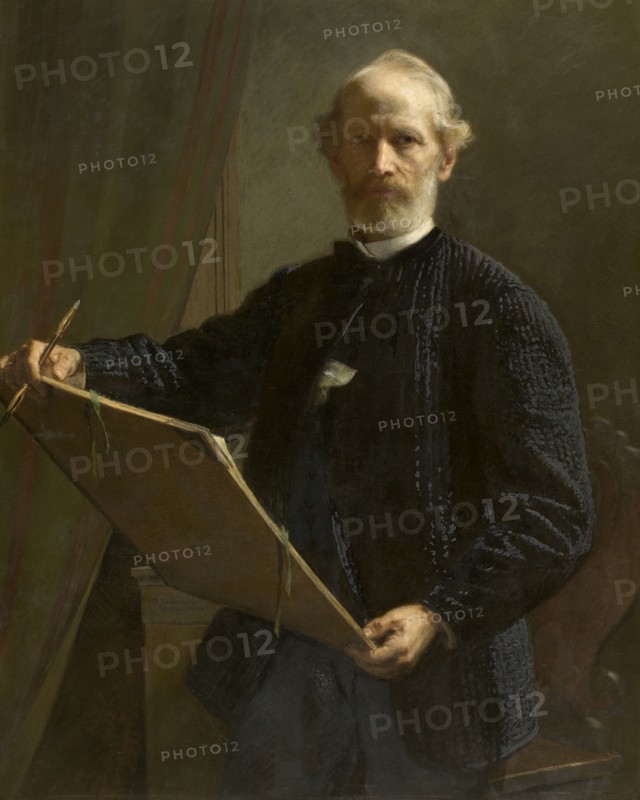 Self Portrait, 1882. Creator: Eduard Julius Friedrich Bendemann.