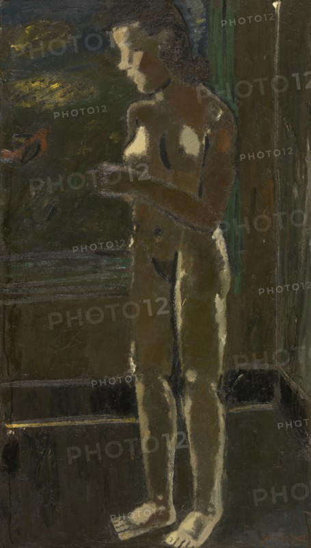 Standing Nude, 1935. Creator: Gustave De Smet.