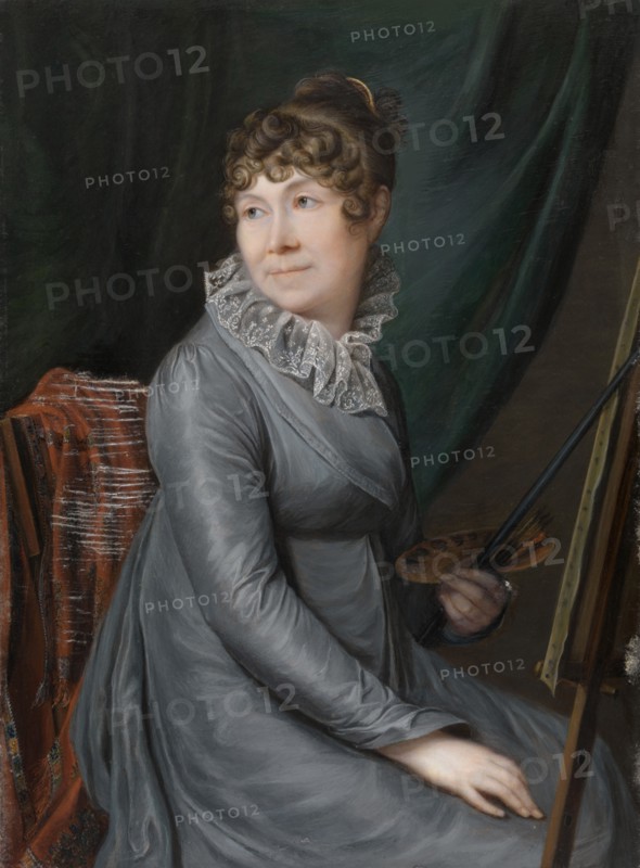 Marie Simons, Mother of the Artist, early-mid 19th century. Creator: Alexandre de Latour.