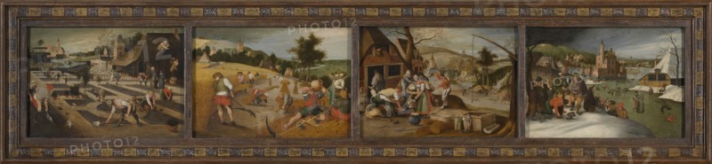 The Four Seasons, 1607. Creator: Abel Grimmer.