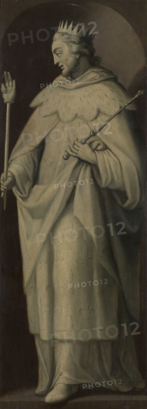 Saint Louis IX, King of France, late 16th century. Creator: Abraham de Rijcke.