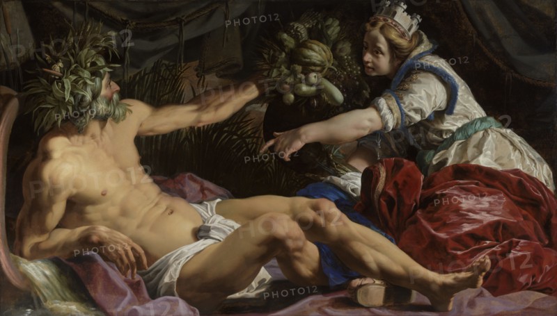 Scaldis and Antverpia, 1609. Creator: Abraham Janssens.