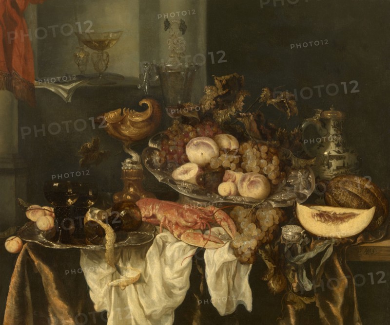 Still Life, mid-late 17th century. Creator: Abraham van Beyeren.