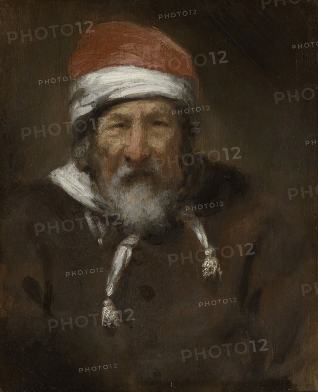 Old Man, c1655-1659. Creator: Abraham Van Dyck.