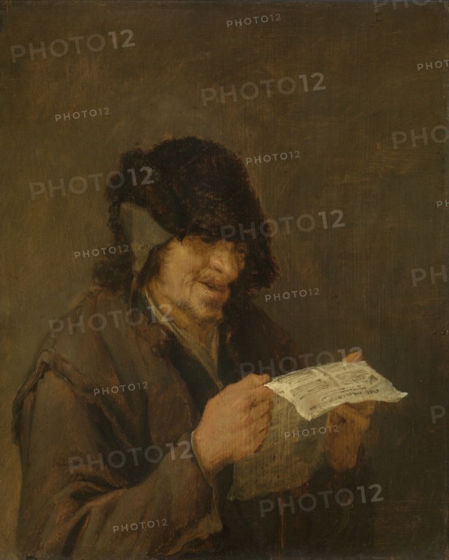 Man Singing, mid-late 17th century. Creator: Adriaen van Ostade.