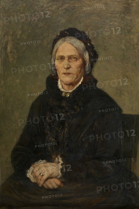 Madame Van Camp, the Artist's Mother, mid-late 19th century. Creator: Camille Van Camp.
