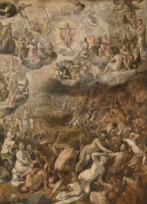 The Last Judgement, 1571. Creator: Chrispijn van den Broeck.