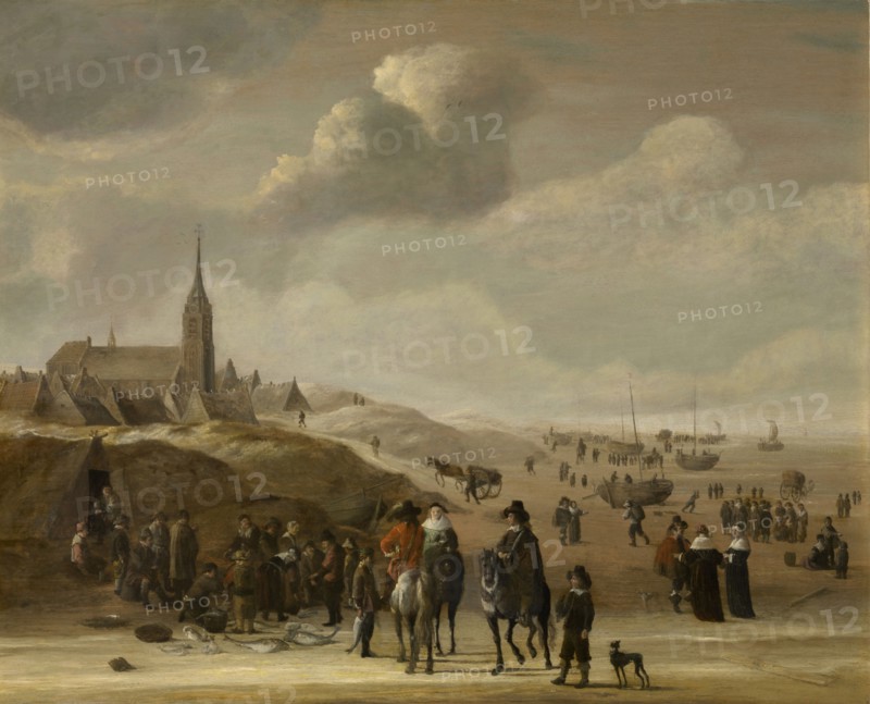 Scheveningen, 1655. Creator: Cornelis Beelt.