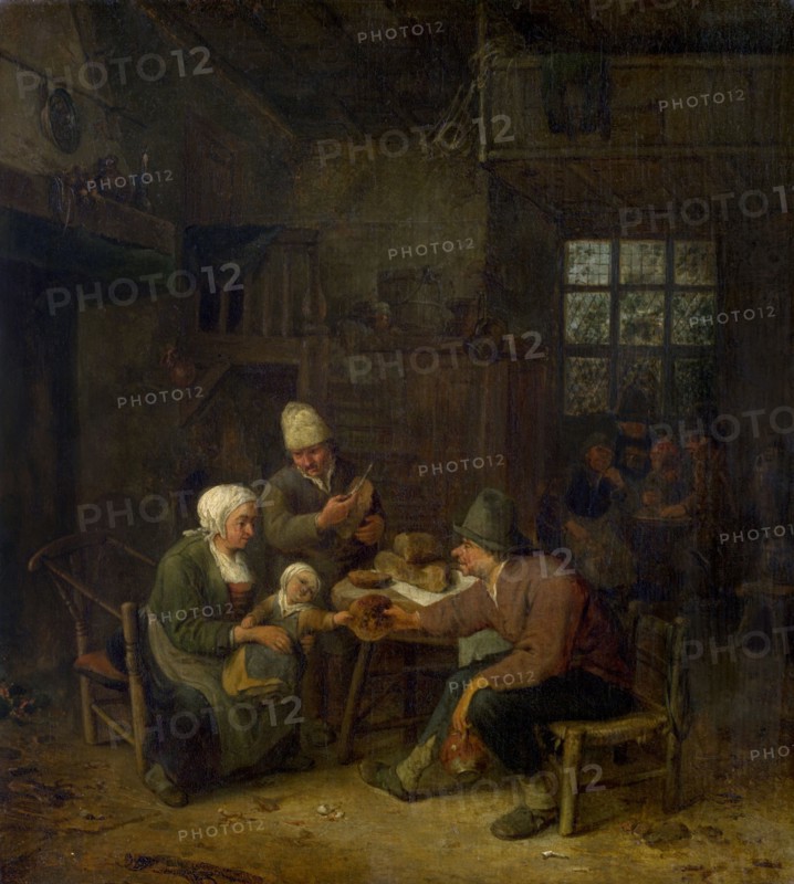 Interior, late 17th-early 18th century. Creator: Cornelis Dusart.
