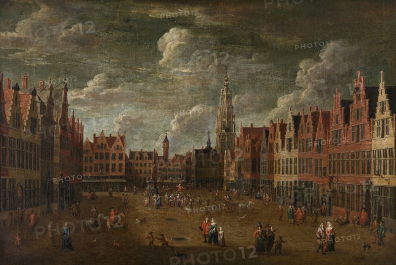 A View of the Meir, 18th century. Creator: Anon.