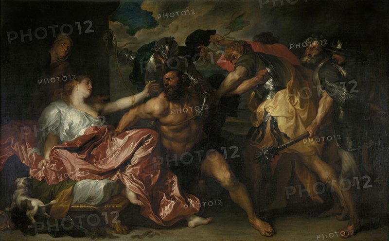 Samson and Delilah, c1630s. Creator: Anthony van Dyck.