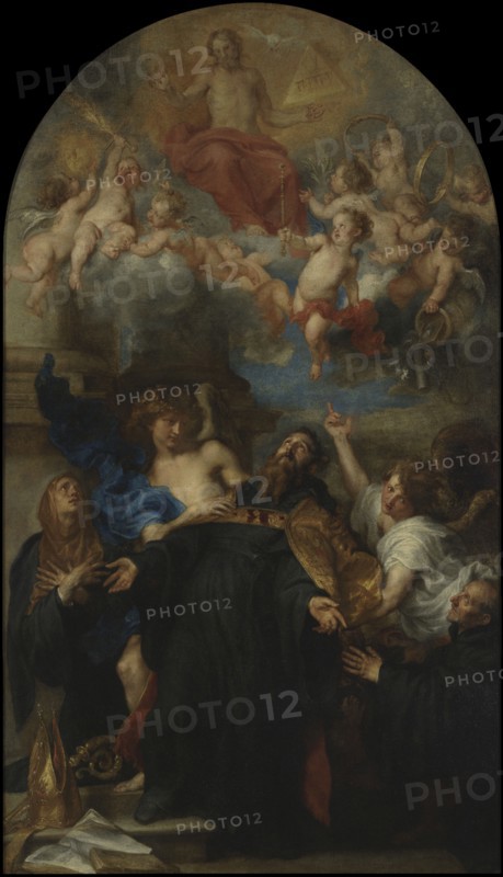 Saint Augustine in Ecstasy, 1628. Creator: Anthony van Dyck.