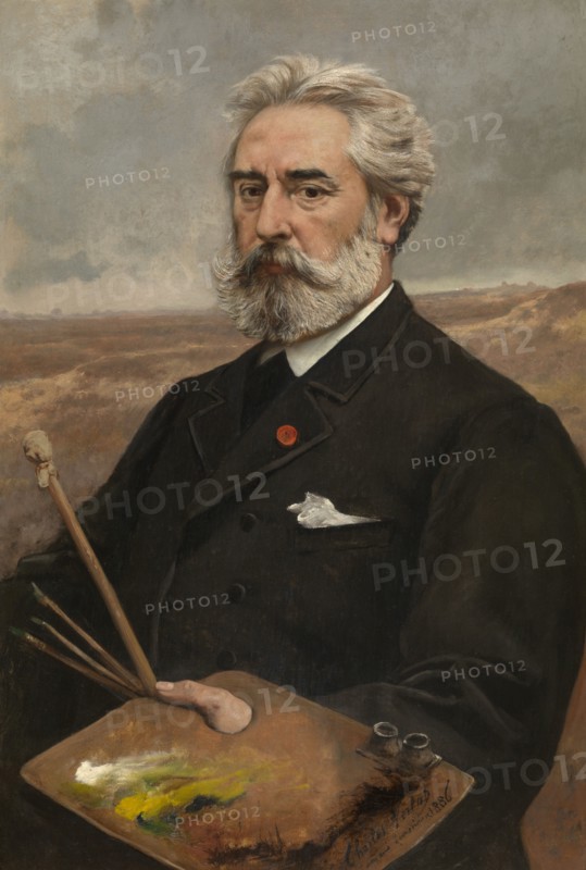 The Painter Jean Pierre François Lamorinière, 1886. Creator: Charles Verlat.