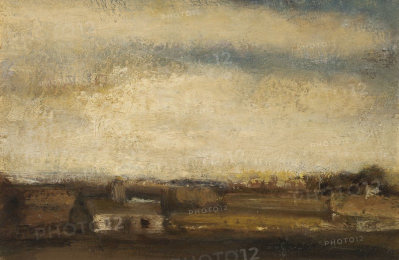 Landscape in Flanders, c1920-1950s. Creator: Constant Permeke.