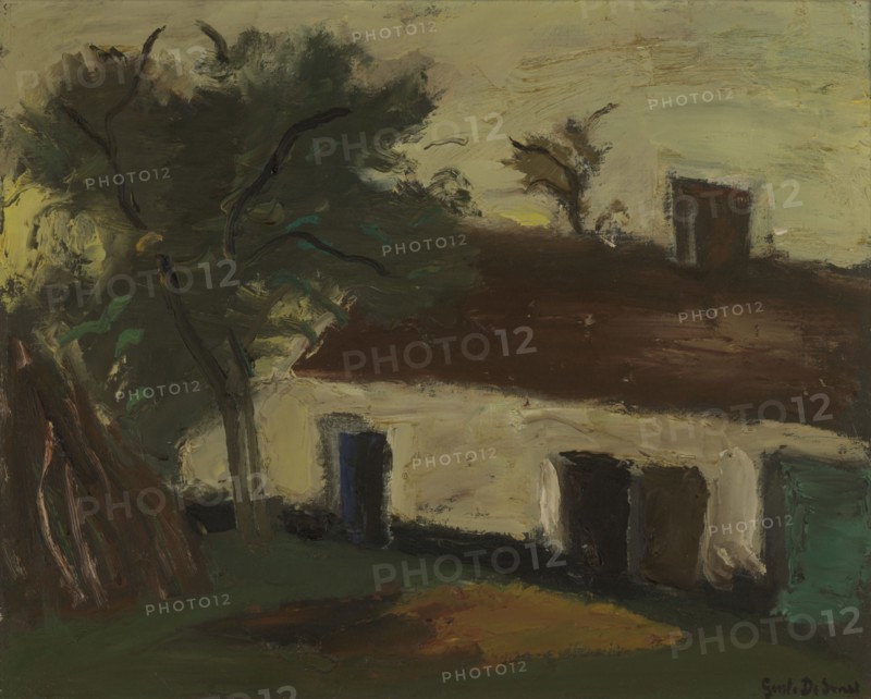 Stable, 1939. Creator: Gustave De Smet.