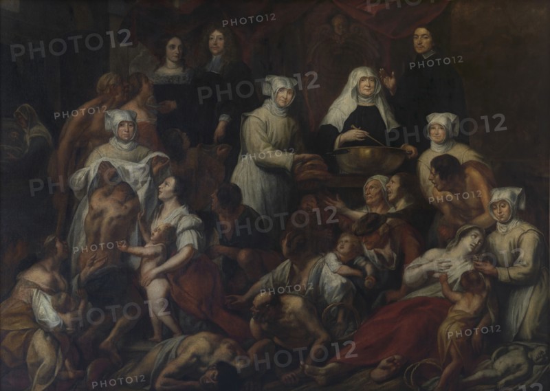 Antwerp Hospital Nuns, c1630-1670. Creator: Jacob Jordaens I.