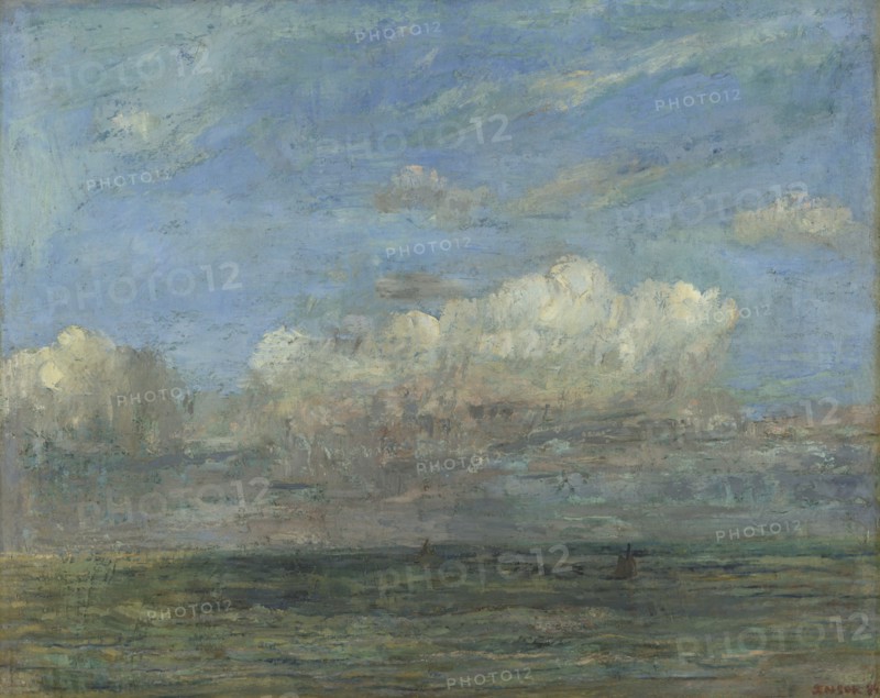 The White Cloud, 1884. Creator: James Ensor.