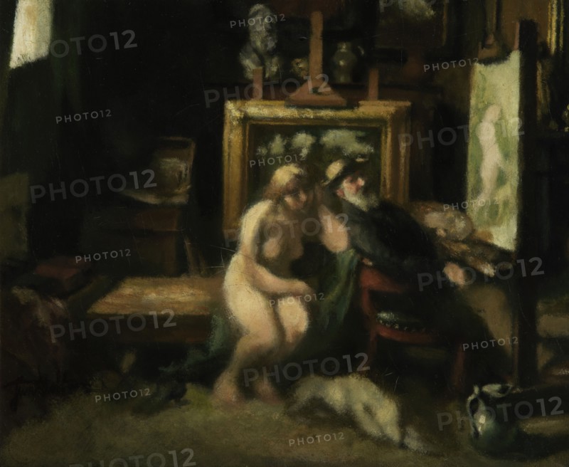The Rest of Diana, c1880s. Creator: Jan Stobbaerts.