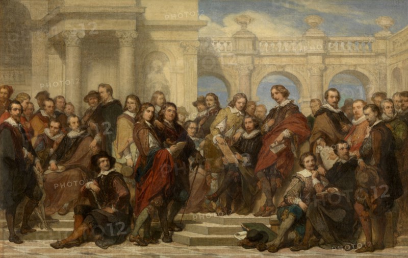 Painters and Etchers, c1860s. Creator: Nicaise de Keyser.
