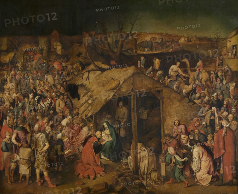 The Adoration of the Magi, c1580-1630. Creator: Pieter Brueghel the Younger.