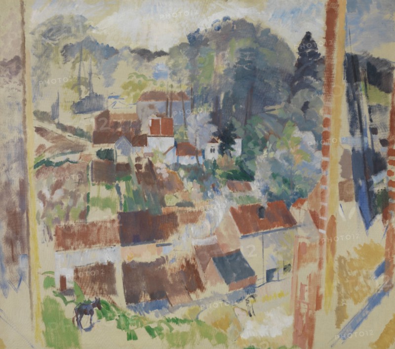 Open Window on Bosvoorde, 1914. Creator: Rik Wouters.