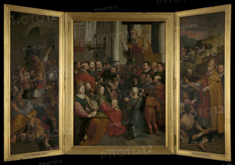 Altarpiece of the Guild of the Smiths, 1588. Creator: Ambrosius Francken I.