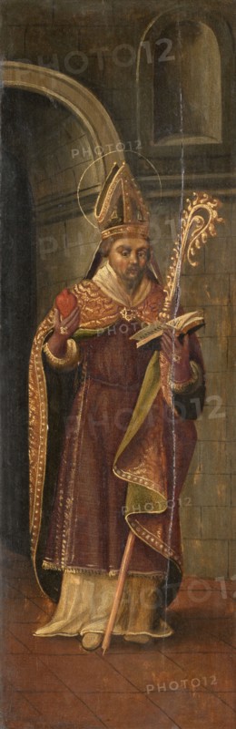 Saint Augustine, 17th century. Creator: Anon.