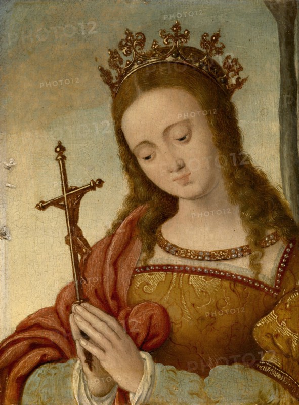 Saint at Prayers, 16th century. Creator: Anon.
