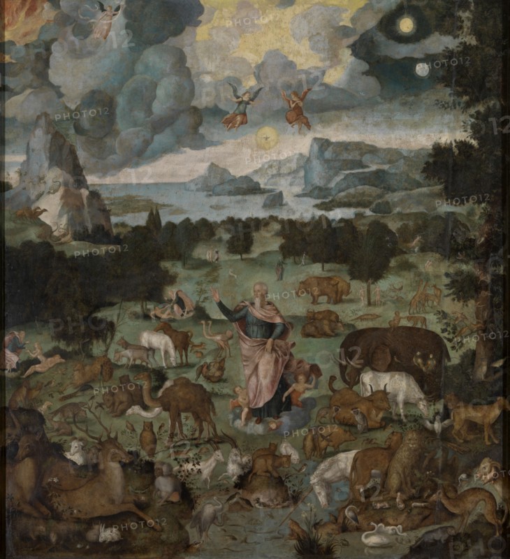 The Creation of the World and the Garden of Eden, 1560. Creator: Anon.