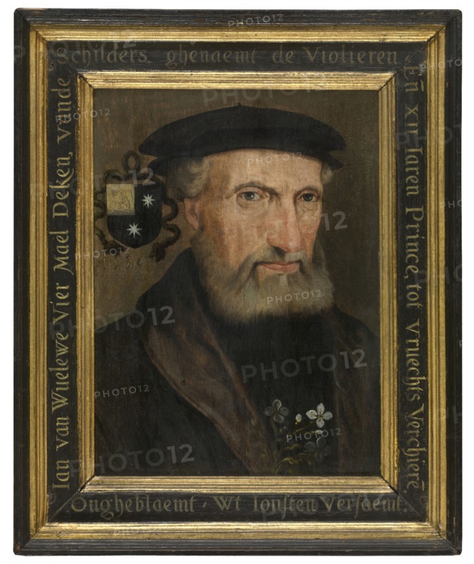 The Painter Jan van Wueluwe, 1556. Creator: Anon.