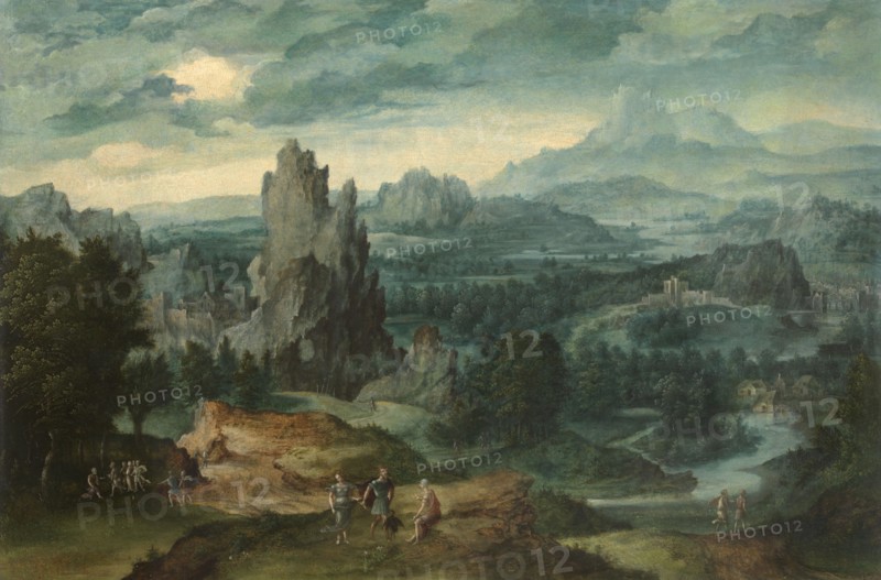 Landscape with Procne and Philomela, 2nd quarter 16th century. Creator: Anon.