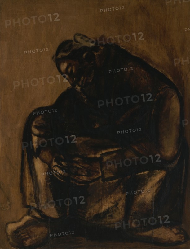 Woman at Prayers, 1925. Creator: Constant Permeke.
