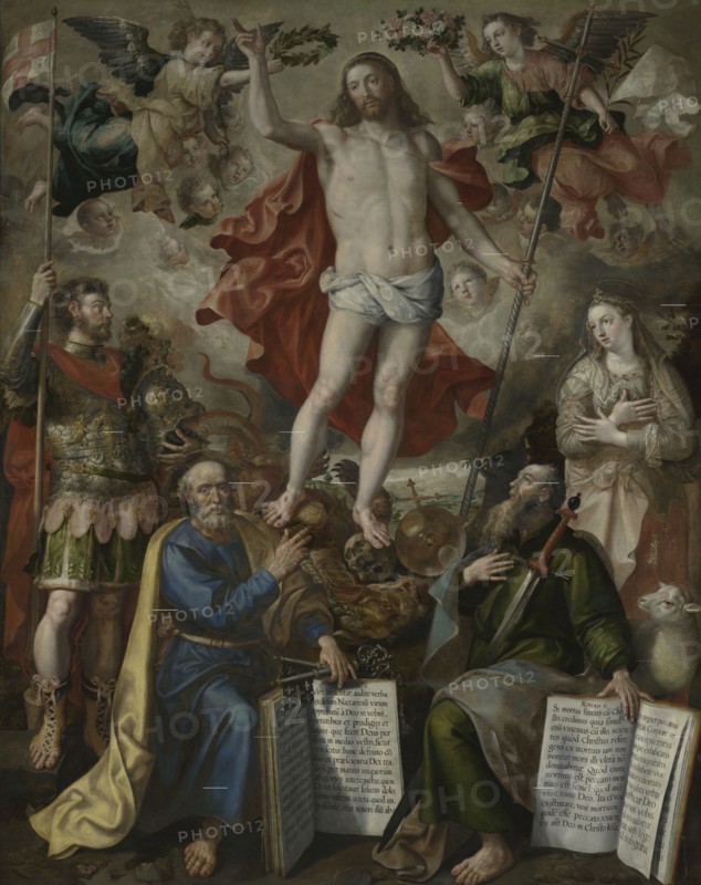 Christ Triumphant, 1590. Creator: Martin de Vos.
