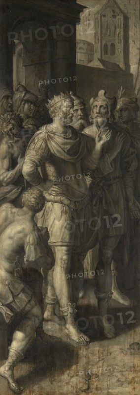 The Burial of Sarah, 1602. Creator: Martin de Vos.