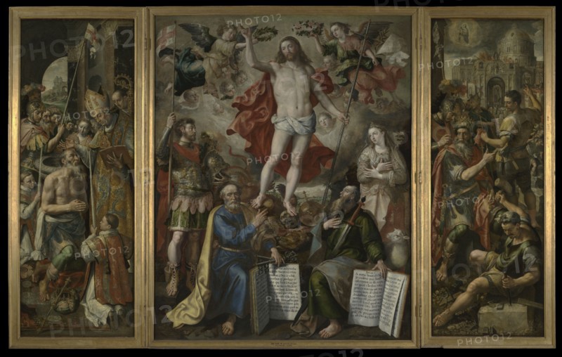 Altarpiece of the Guild of the Old Arbalest, 1590. Creator: Martin de Vos.