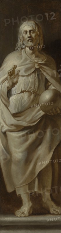 Christ Salvator Mundi, 1618. Creator: Peter Paul Rubens.