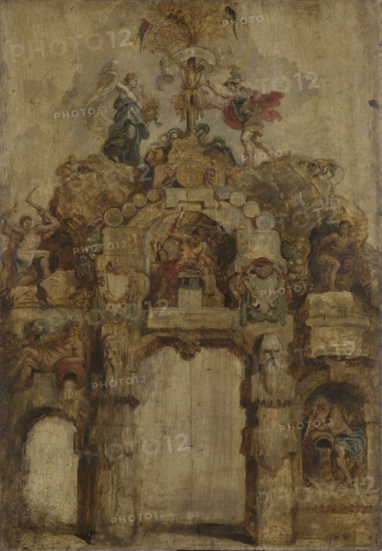 The Arch of the Mint (reverse), 1635. Creator: Peter Paul Rubens.