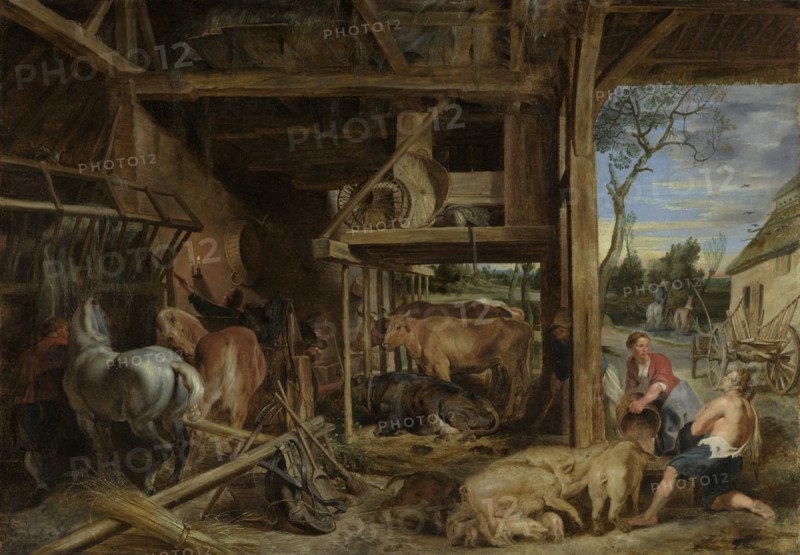 The Prodigal Son, c1618. Creator: Peter Paul Rubens.
