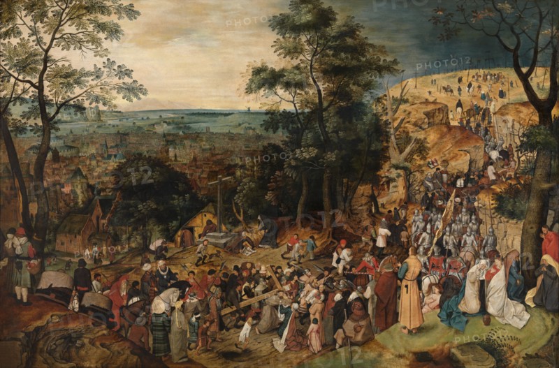 The Bearing of the Cross, c1580-1630. Creator: Pieter Brueghel the Younger.