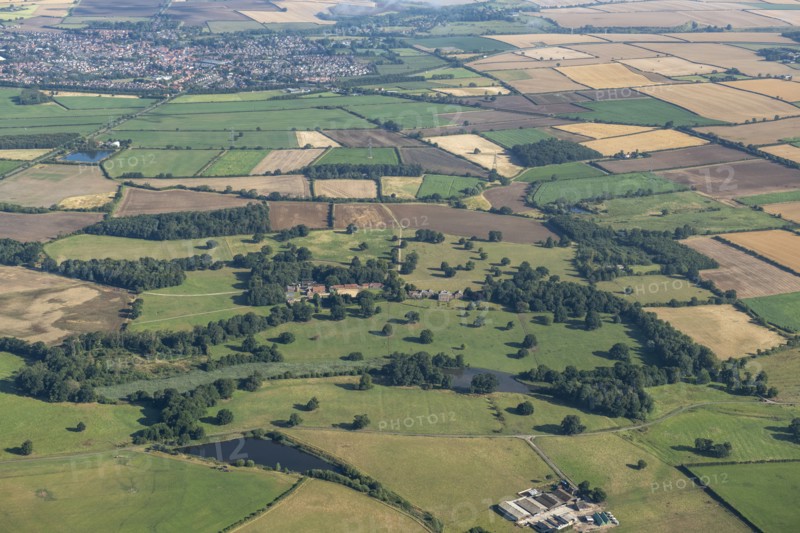Houghton Hall landscape park, East Riding of Yorkshire, 2024. Creator: Robyn Andrews.