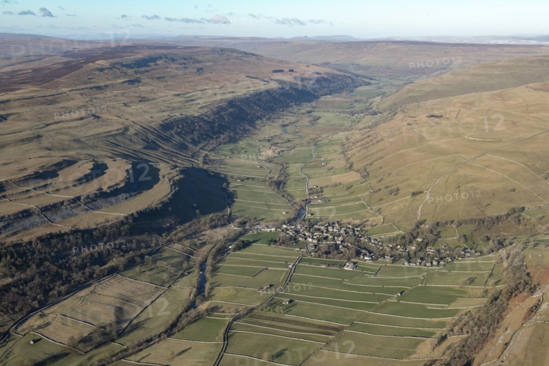 The village of Kettlewell in Upper Wharfedale, North Yorkshire, 2024. Creator: Robyn Andrews.