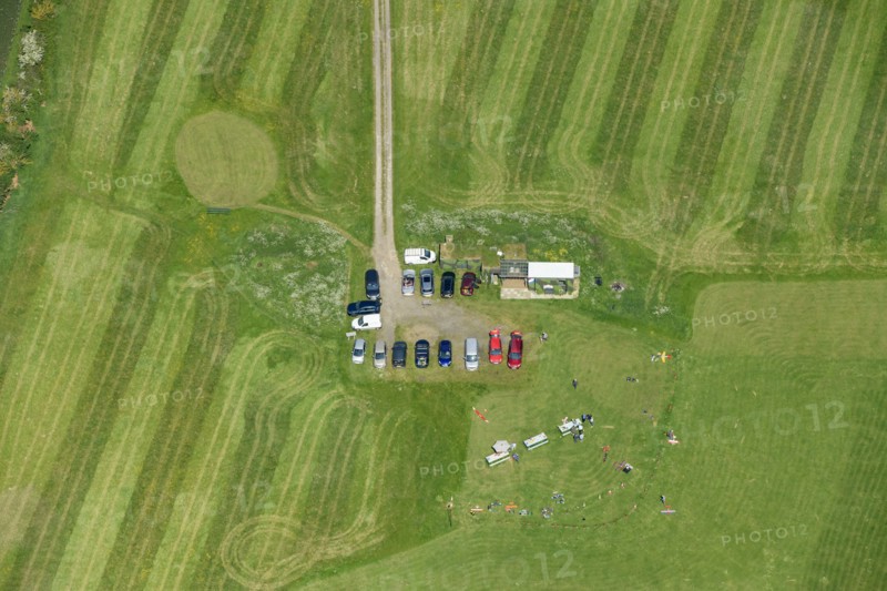 Bulphan World War II bombing decoy site, Bulphan, Essex, 2024. Creator: Damian Grady.